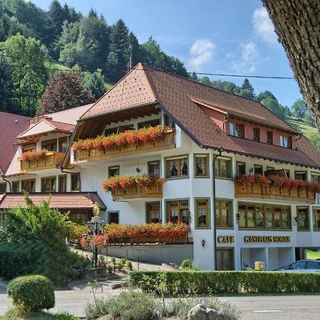 Gasthaus Sonne Münstertal Exterior foto